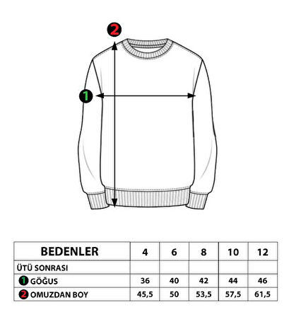 Toontoy Erkek Çocuk Kanguru Cepli Baskılı Sweatshirt