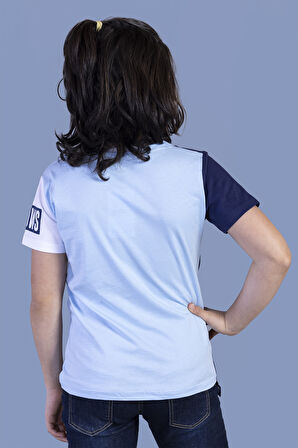 Toontoy Erkek Çocuk Garni Detaylı Baskılı Tişört