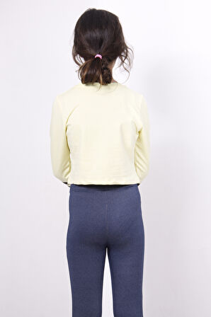 Toontoy Kız Çocuk Yıldızlı Dream Baskılı Sweatshirt