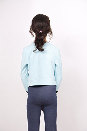 Toontoy Kız Çocuk Yıldızlı Dream Baskılı Sweatshirt