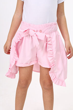 Toontoy Kız Çocuk Etekli Şort