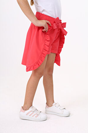 Toontoy Kız Çocuk Etekli Şort