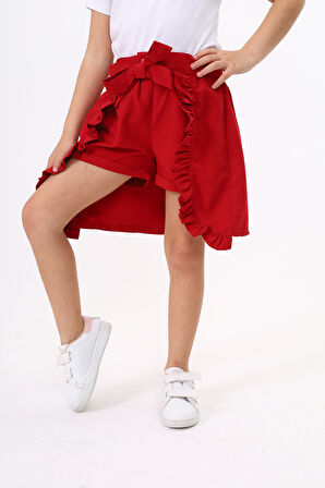 Toontoy Kız Çocuk Etekli Şort