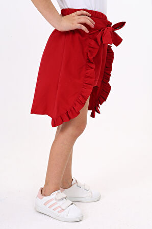 Toontoy Kız Çocuk Etekli Şort