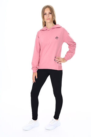 Toontoy Kız Çocuk Nakışlı Taytlı Takım