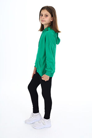 Toontoy Kız Çocuk Armalı Taytlı Takım