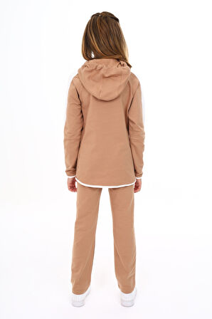 Toontoy Kız Çocuk Baskılı Eşofman Takım