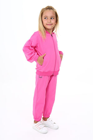 Toontoy Kız Çocuk Baskılı Eşofman Takım