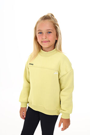 Toontoy Kız Çocuk Nakışlı Sweatshirt