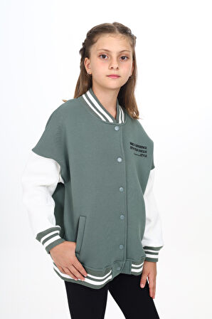 Toontoy Kız Çocuk Nakışlı Kolej Hırka