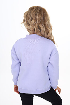 Toontoy Kız Çocuk Baskılı Sweatshirt
