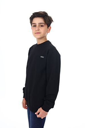Toontoy Erkek Çocuk Armalı Sweatshırt