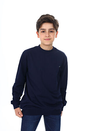 Toontoy Erkek Çocuk Armalı Sweatshırt