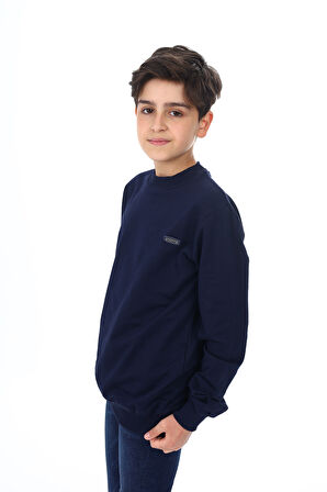 Toontoy Erkek Çocuk Armalı Sweatshırt