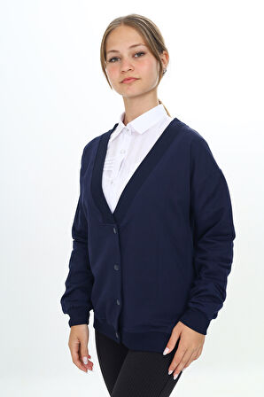 Toontoy Kız Çocuk Okul Hırka