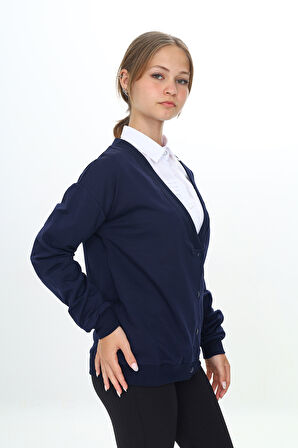 Toontoy Kız Çocuk Okul Hırka