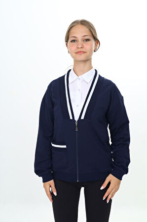 Toontoy Kız Çocuk Okul Hırka