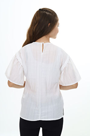 Toontoy Kız Çocuk Okul Tişört