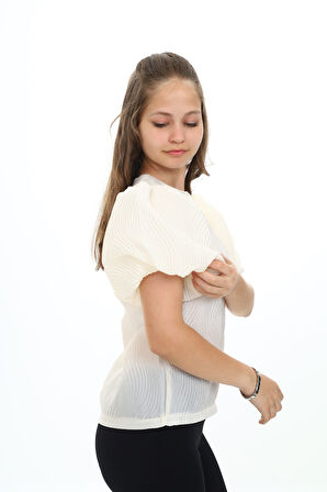 Toontoy Kız Çocuk Okul Tişört