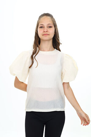 Toontoy Kız Çocuk Okul Tişört