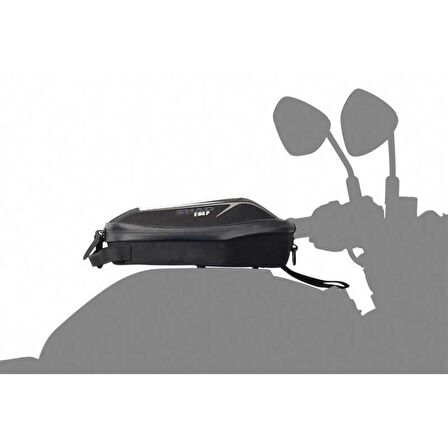 Shad Yamaha YM2 Depo Üstü Çanta Bağlantı Aparatı X012PS