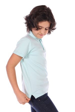Toontoy Erkek Çocuk Polo Yaka Düğmeli Kısa Kollu Tişört