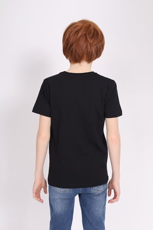 Toontoy Unisex Atatürk Baskılı Bisiklet Yaka Kısa Kollu Tişört