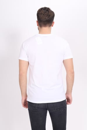 Toontoy Unisex Atatürk Baskılı Bisiklet Yaka Kısa Kollu Tişört