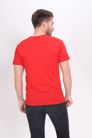 Toontoy Unisex Atatürk Baskılı Bisiklet Yaka Kısa Kollu Tişört