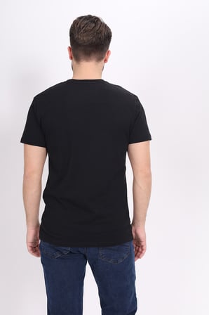 Toontoy Unisex Atatürk Baskılı Bisiklet Yaka Kısa Kollu Tişört