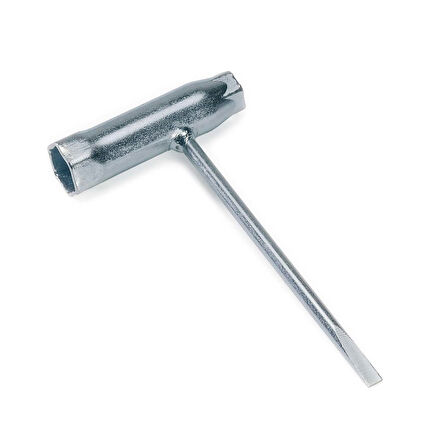 Tecomec 2304084 17x19mm Düz Tornavida Uçlu Buji Anahtarı