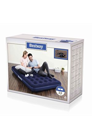 Bestway Çift Kişilik Şişme Yatak + Pompa 67287