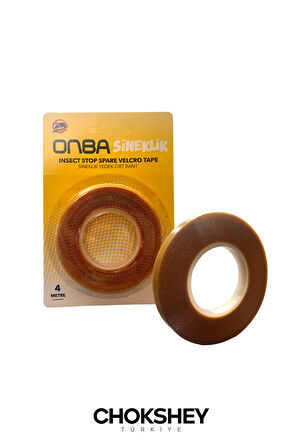 İz Bırakmayan Süper Güçlü Kendinden Yapışkanlı Ahşap 1. Kalite Sineklik Yedek 4mt Cırt Bant 1 Adet