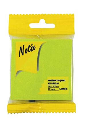 Notix Not Kağıdı 80 Yp 75 X 75 - Neon Yeşil