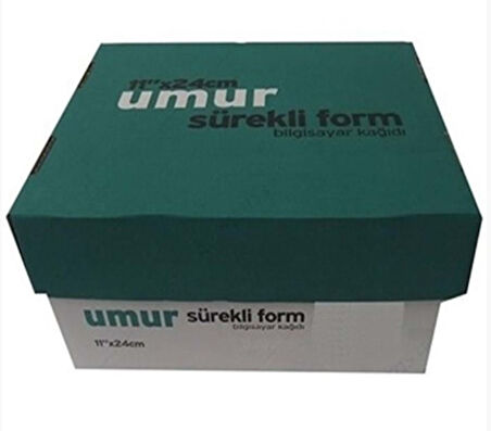 Umur Sürekli Form 11X24 2 Nüsha 1000Li ve 10 adet Siyah Tükenmez Kalem 890206153881