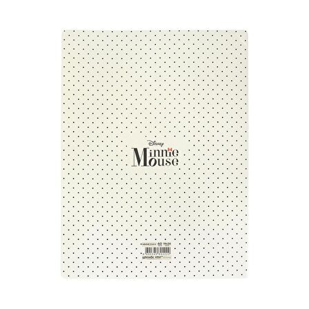 Minnie Mouse Trendy Defter 19x26 cm Karton Kapak Kareli 60 Yaprak