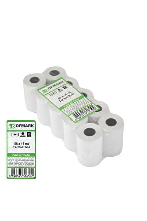 Ofmark 56x16 16 Metre Termal Pos Rulosu 48 Gr 10 Adet