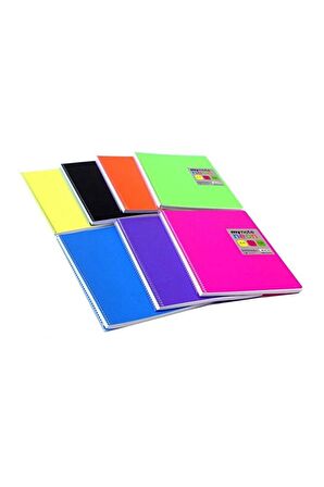 Spiralli Pp Kapak Defter A4 60 Yaprak Çizgili