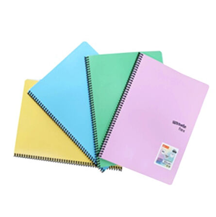 Mynote 80 Yaprak Kareli A4 Defter Pp Kapak Karışık - 2 adet
