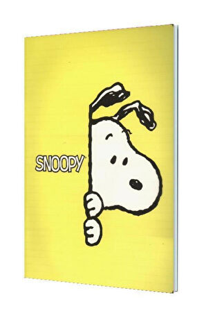 Snopy Pp Kapak 18.5x26 40 Yaprak Çizgili Defter