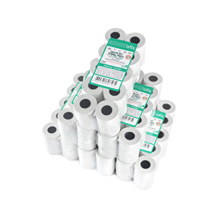 56X16 16 mt Termal Rulo Poşetli 48 gr 60 Rulo