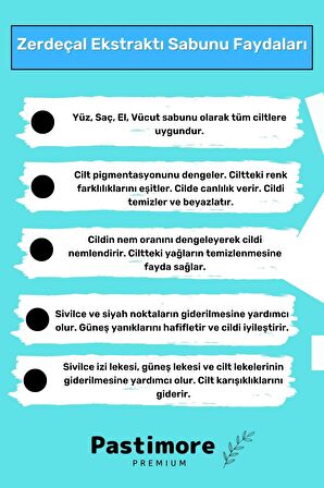 %100 Doğal Güzel Kokulu Antibakteriyel El Yüz Saç Vücut Cilt Orijinal Zerdeçal Ekstraktı Sabunu