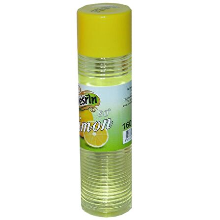 Nesrin Limon Kolonyası 80 Derece Pet Şişe 160 ml