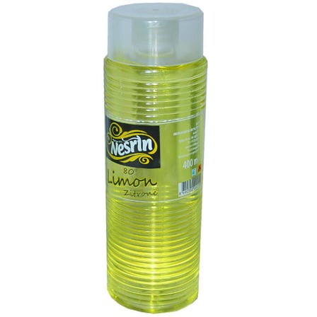 Nesrin Beyaz Kapak Limon Kolonyası 80 Derece Pet Şişe 400 ml