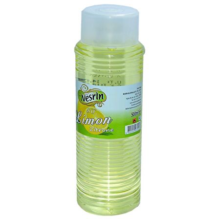 Nesrin Limon Kolonyası 80 Derece Pet Şişe 500 ml