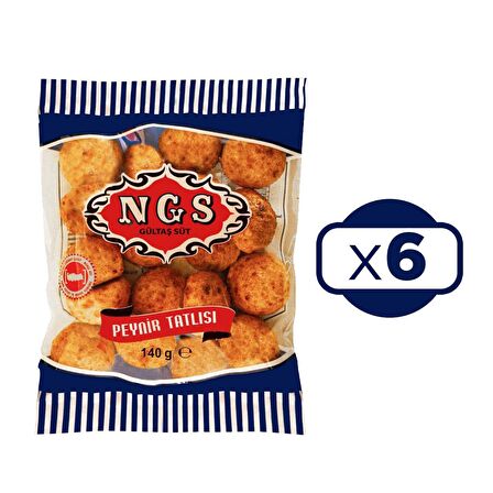 NGS Peynir Tatlısı 140 gr 6 lı