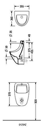 Serel Smart Pisuvar 0129AZS110H