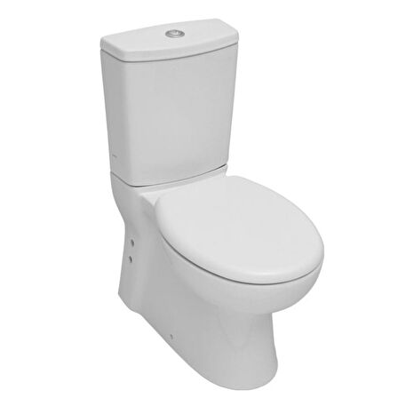 Serel Etna Duvara Sıfır Klozet + Rezervuar + İç Takım + Anemon PP Yavaş Kapanan Kapak 4'lü Set