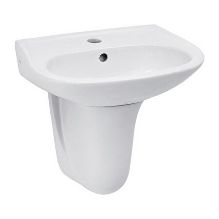 Serel 35x45 cm Yarım Ayaklı Lavabo 5448STS110H