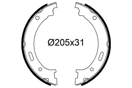 Jeep El Fren Balatası Jeep Commander Grand Cherokee II III - Valeo 564292